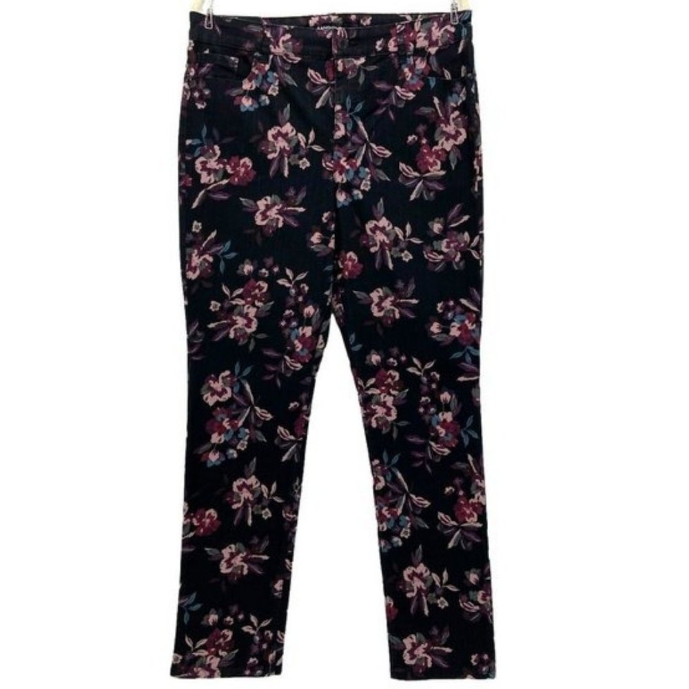 Bandolino 'Amy' Straight Leg Floral Pant